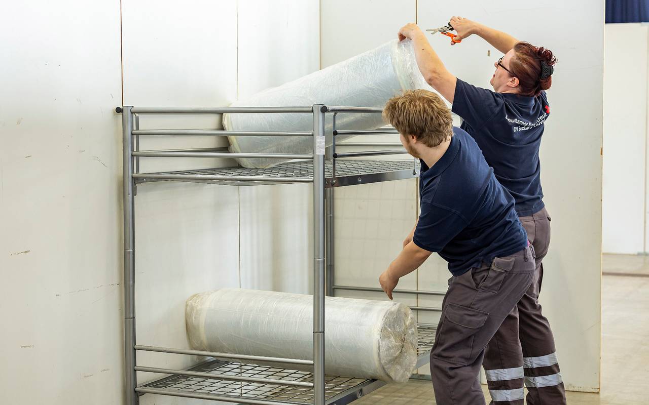 Notunterkunft Alfred-Fischer-Halle