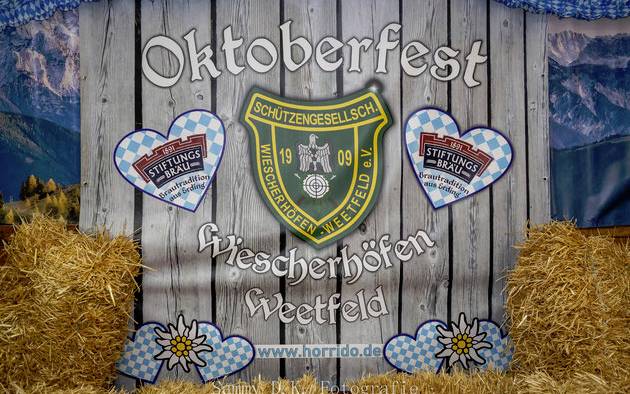 Plakat zum Oktoberfest