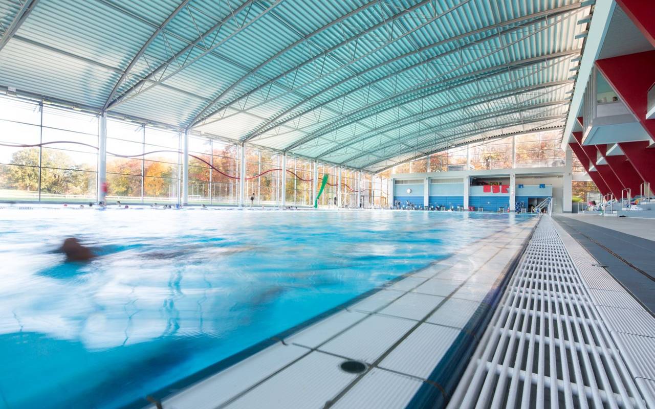 Das Sportbecken im Maximare.