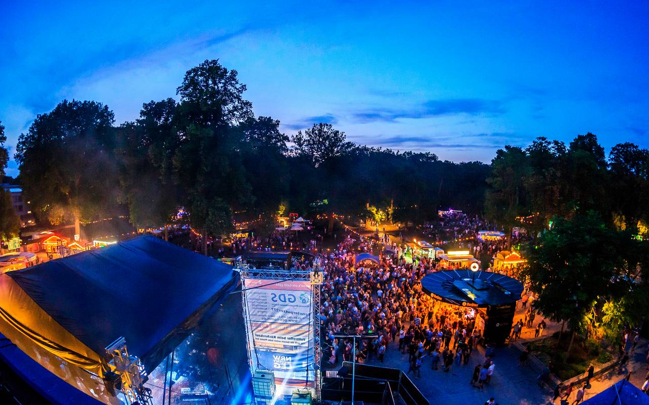 Das Kurparkfest im Jahr 2019.
