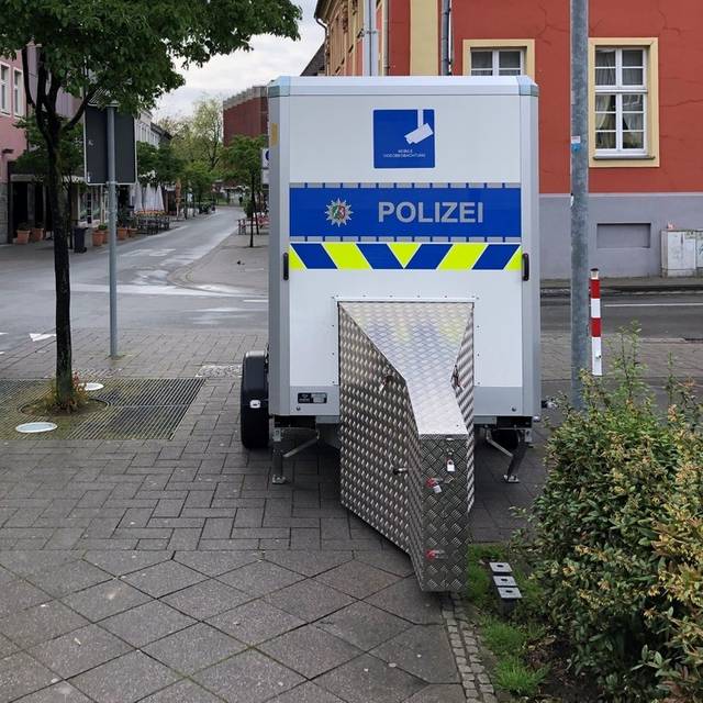 Zweite Kamera-Anlage steht auf der Südstraße in Hamm.