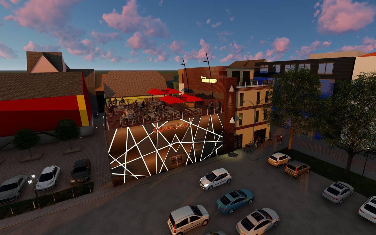 Der neue Gebäudekomplex