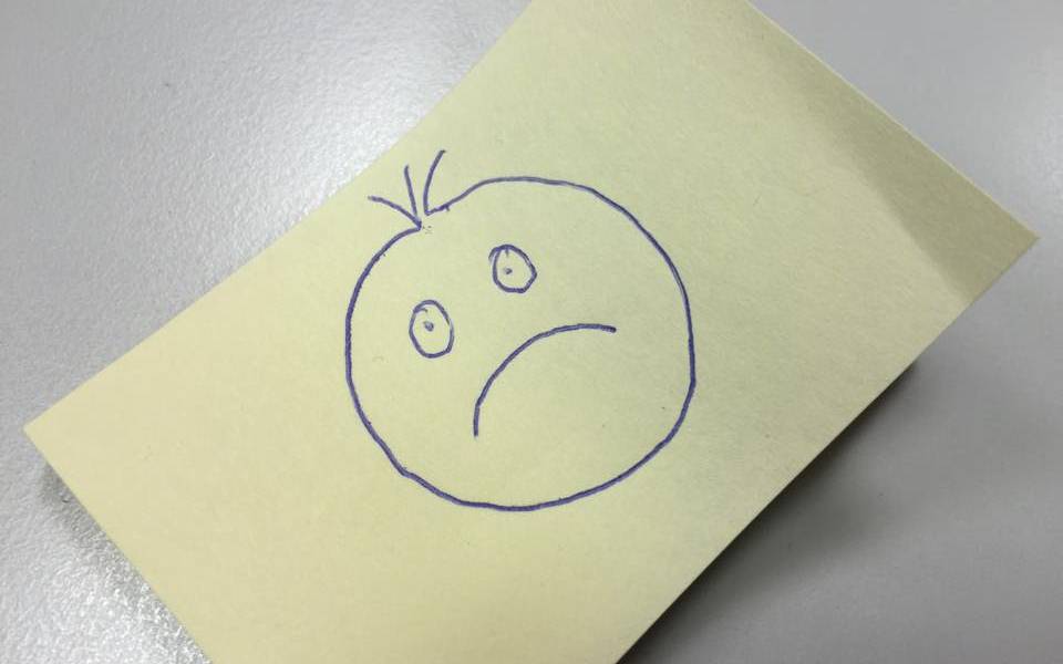 Traurig einsam Smiley