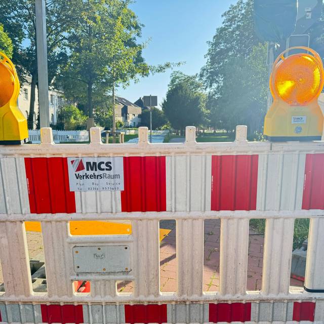 Symbolbild: Baustellenabsperrung