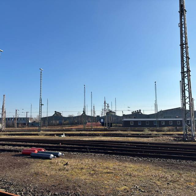 Ehemaliger Rangierbahnhof als zukünftiger Multihub