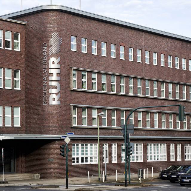 Das Hauptgebäude des Ruhrverbandes.
