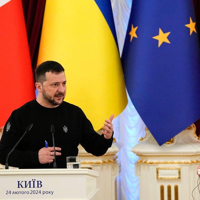 Wolodymyr Selenskyj und Ursula von der Leyen