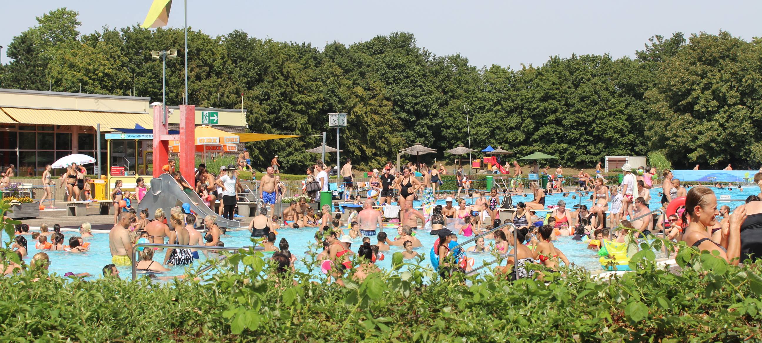 Freibäder in Hamm: Besucherrekord und Personalmangel