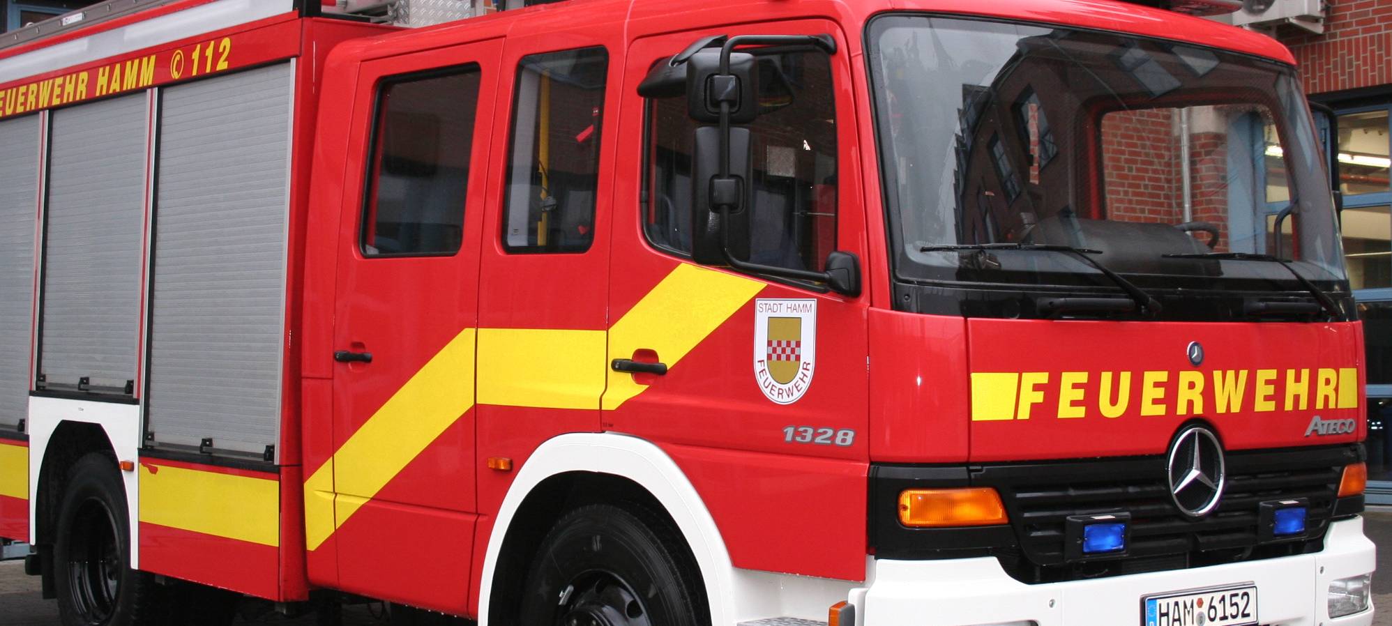 Polizei und Feuerwehr sind vor Ort