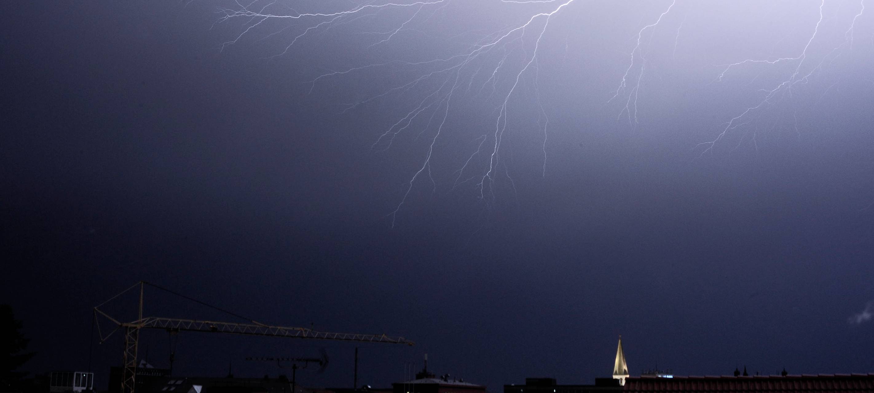 Schwerer Sturm in Chattanooga