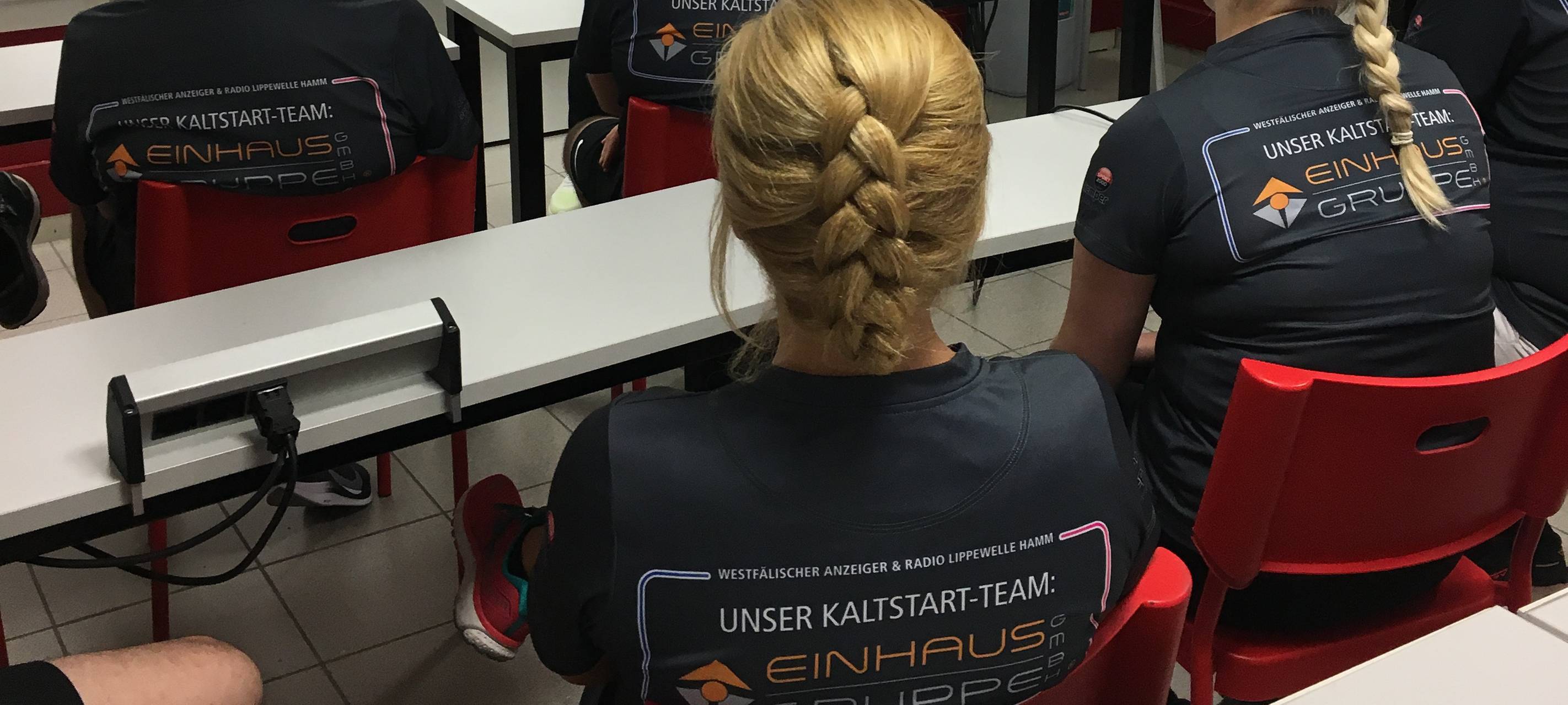 Team Kaltstart trainiert beim ASV