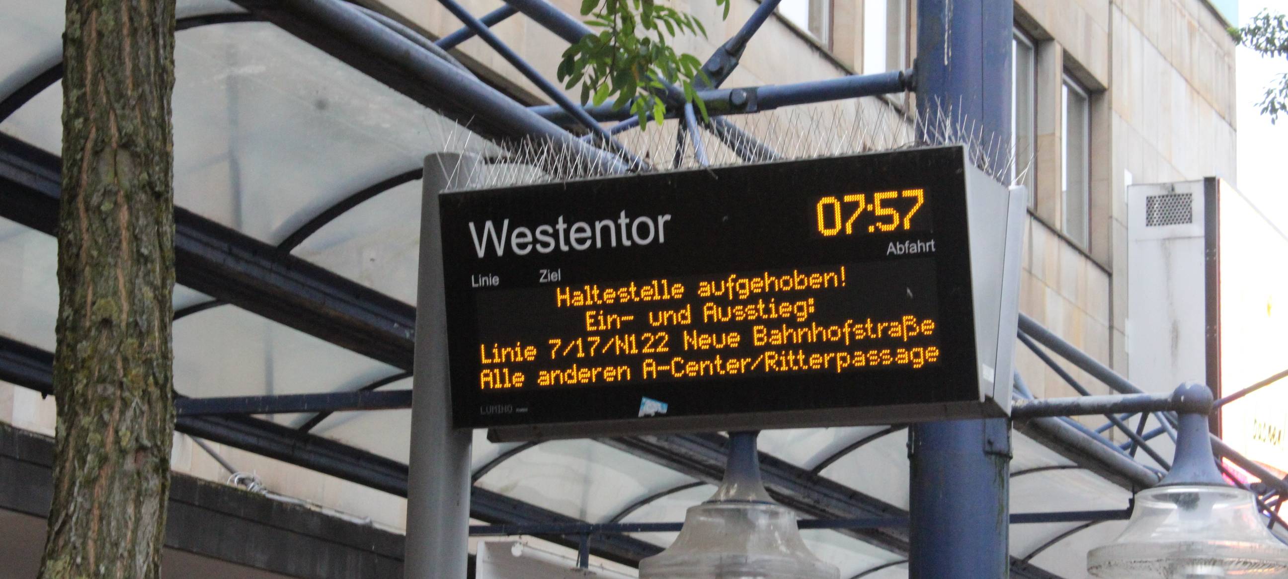 Baustellen lassen Einzelhändler in Hamm verzweifeln