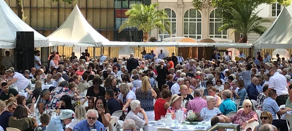 Feiern beim Ehrenamtsfest