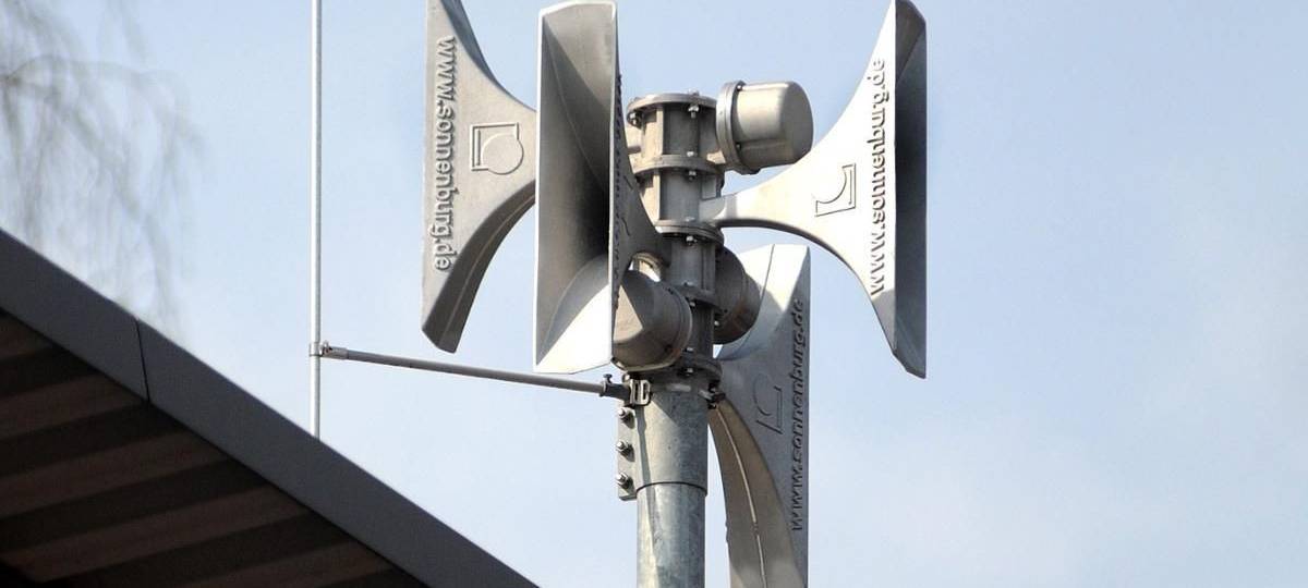 Die Stadt testet die Sirenen beim Warntag.