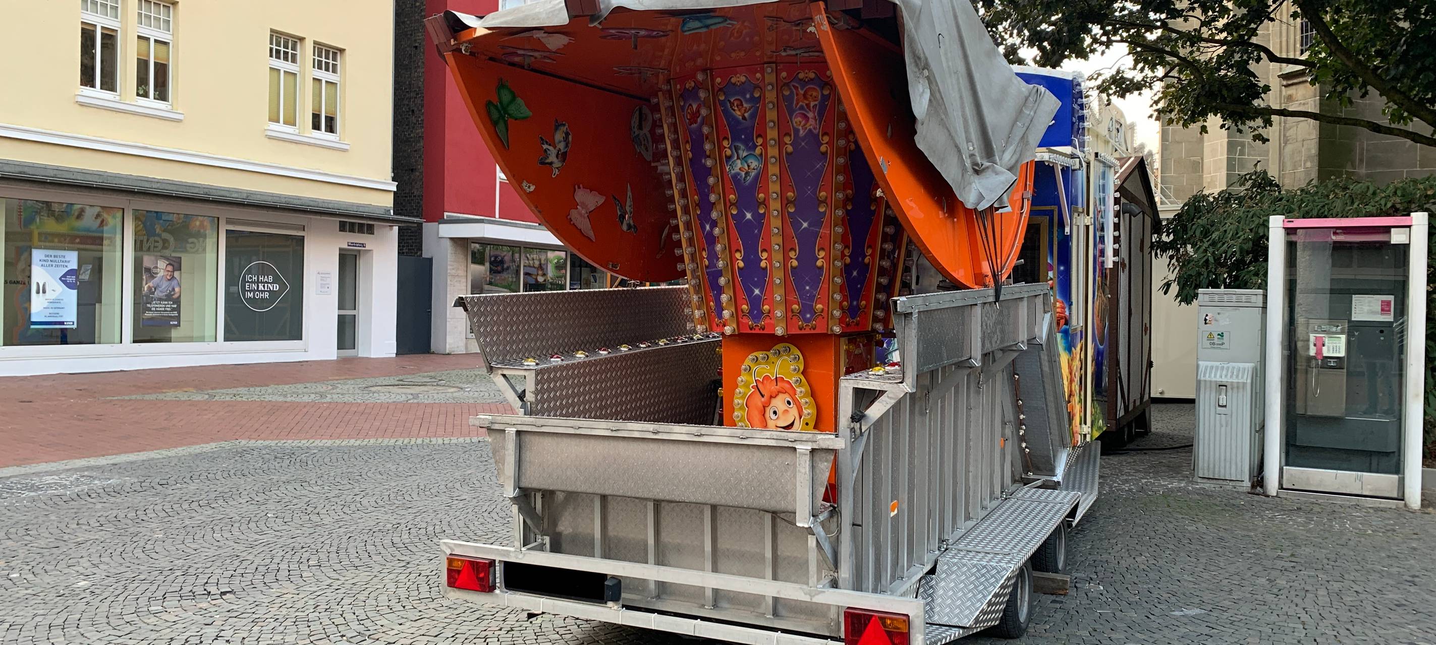 Stunikenmarkt 2019 wird aufgebaut