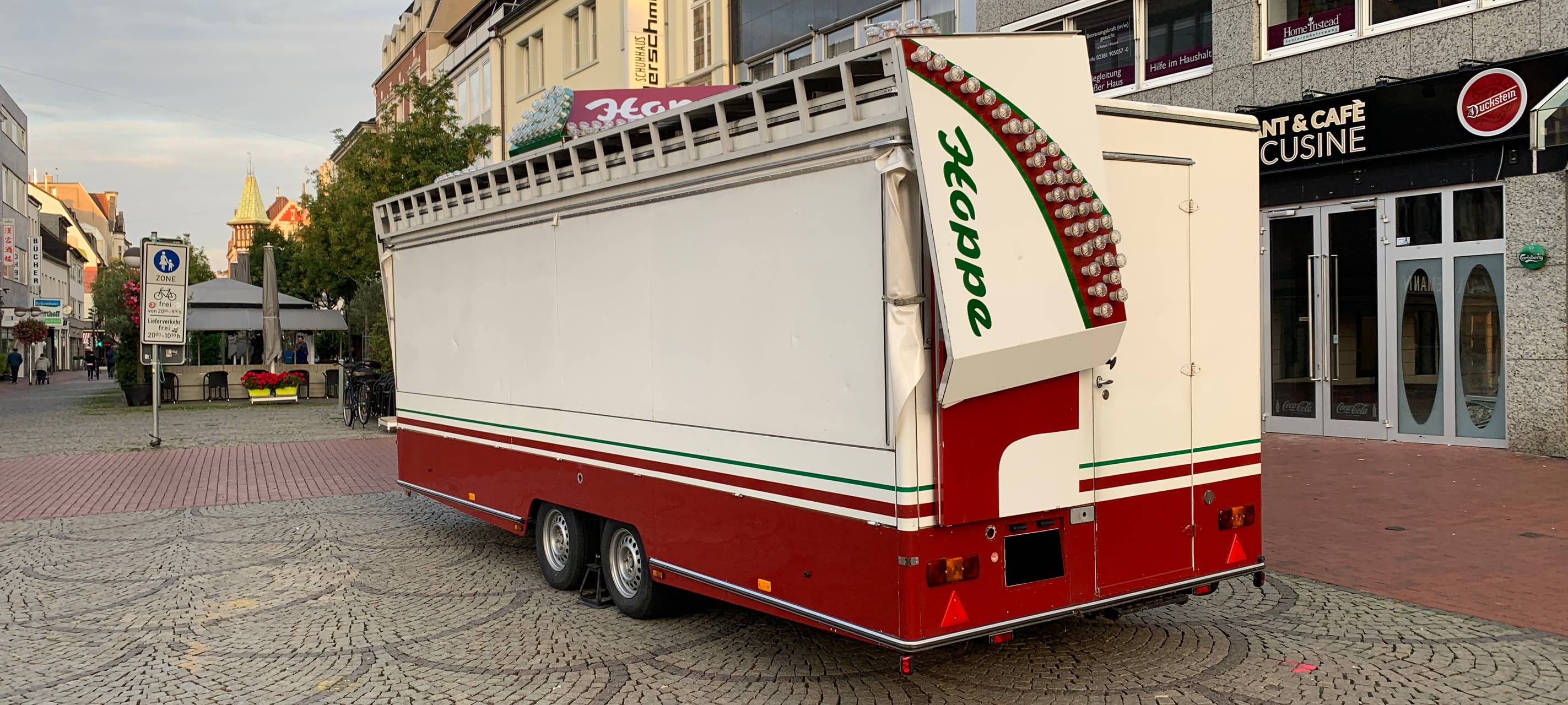 Stunikenmarkt 2019 wird aufgebaut