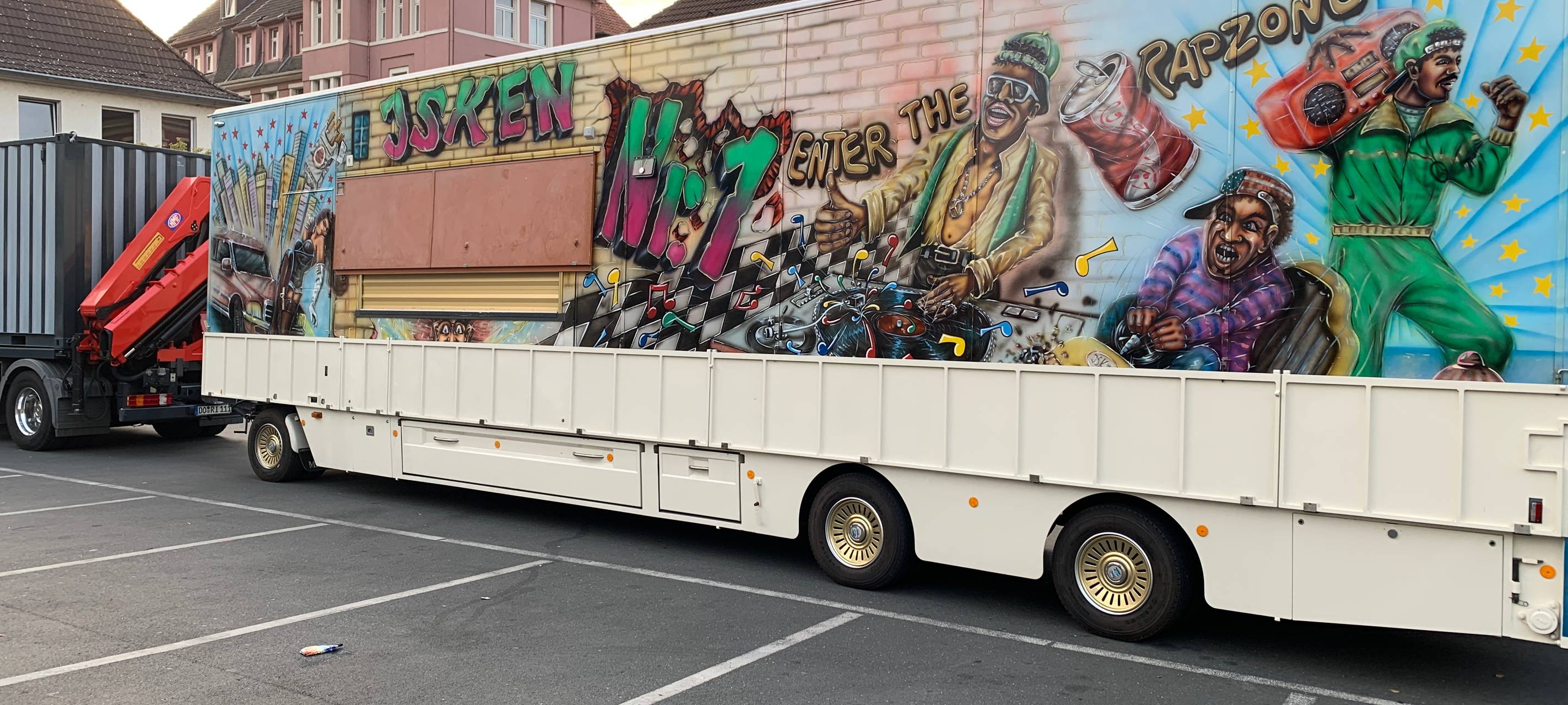 Stunikenmarkt 2019 wird aufgebaut