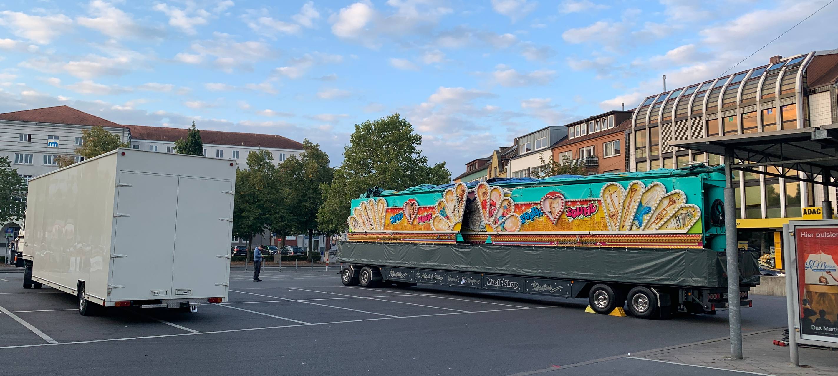 Stunikenmarkt 2019 wird aufgebaut