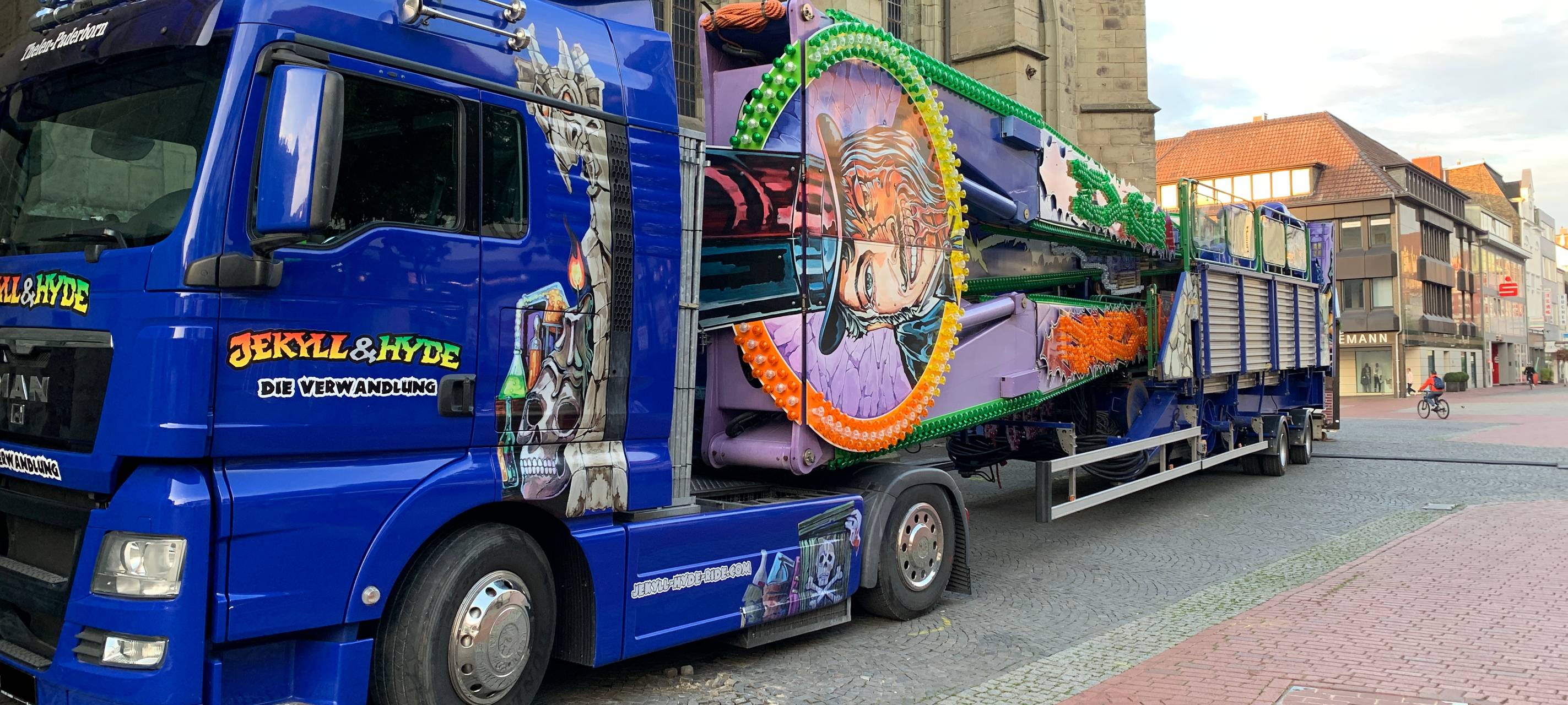 Stunikenmarkt 2019 wird aufgebaut