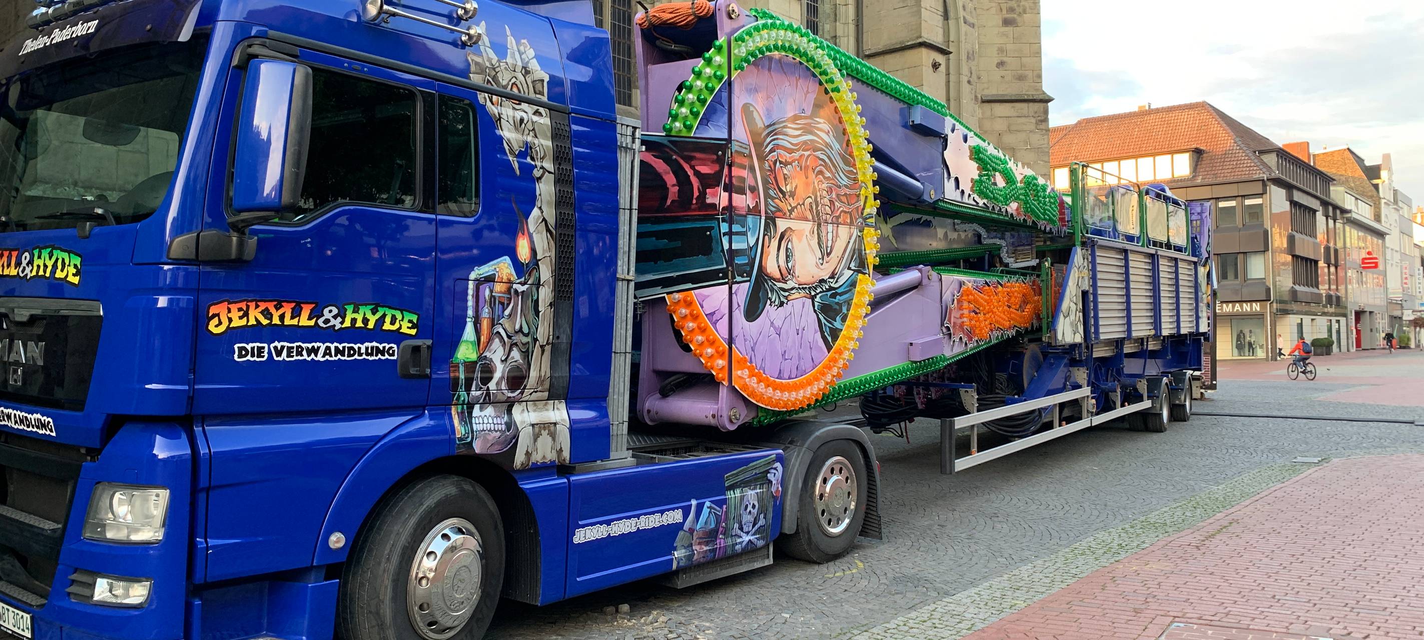 Stunikenmarkt 2019 wird aufgebaut