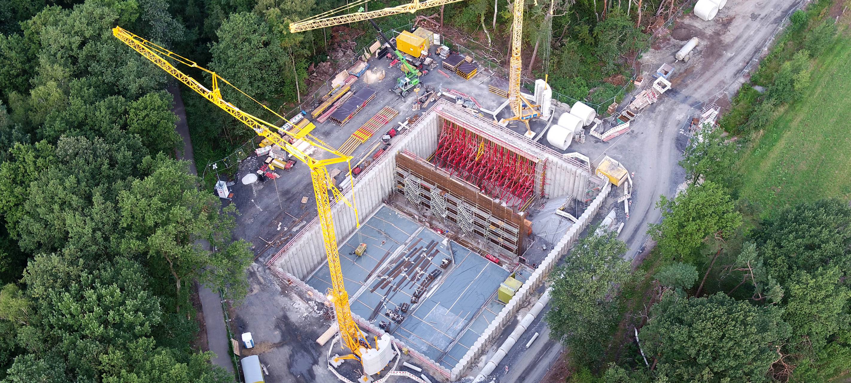 Blick ins neue Pumpwerk