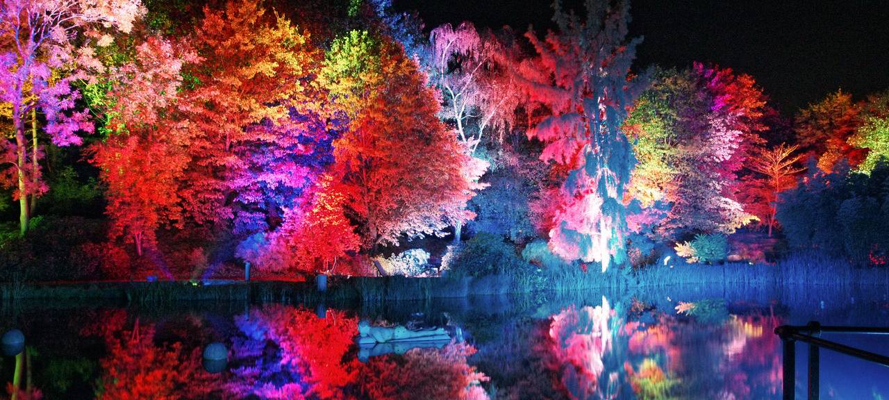 Herbstleuchten und Herbstmarkt im Maxipark