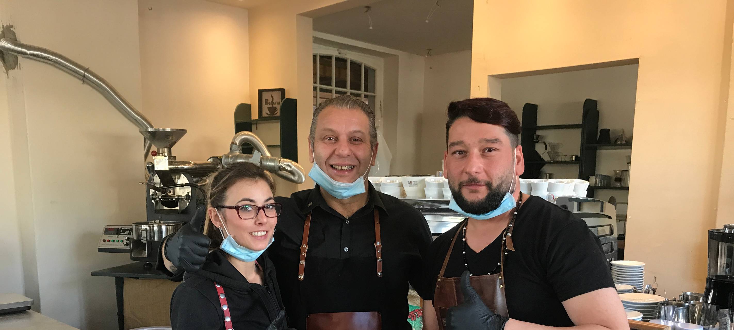 Eröffnung Café "Bebuna"