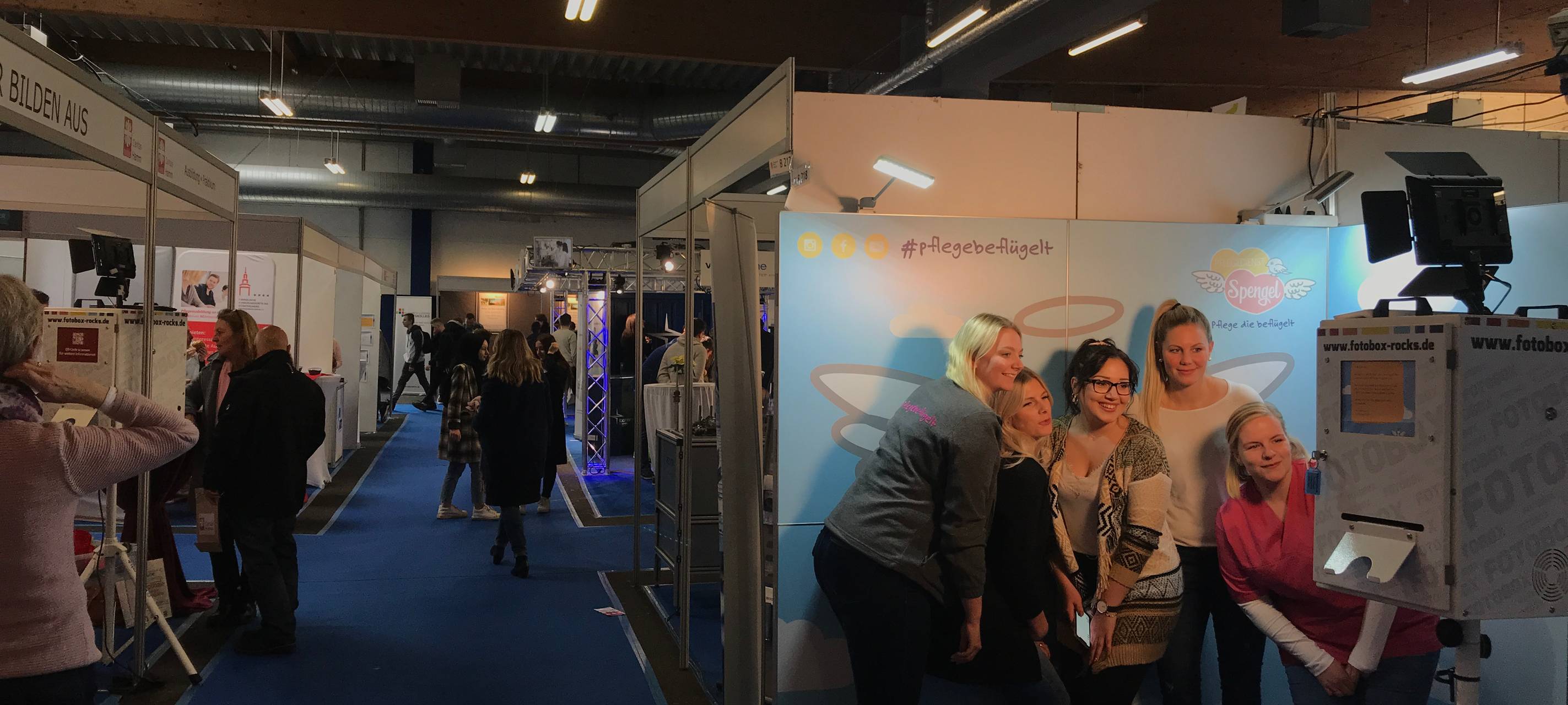 Bildungsmesse in den Zentralhallen und Gründerwoche