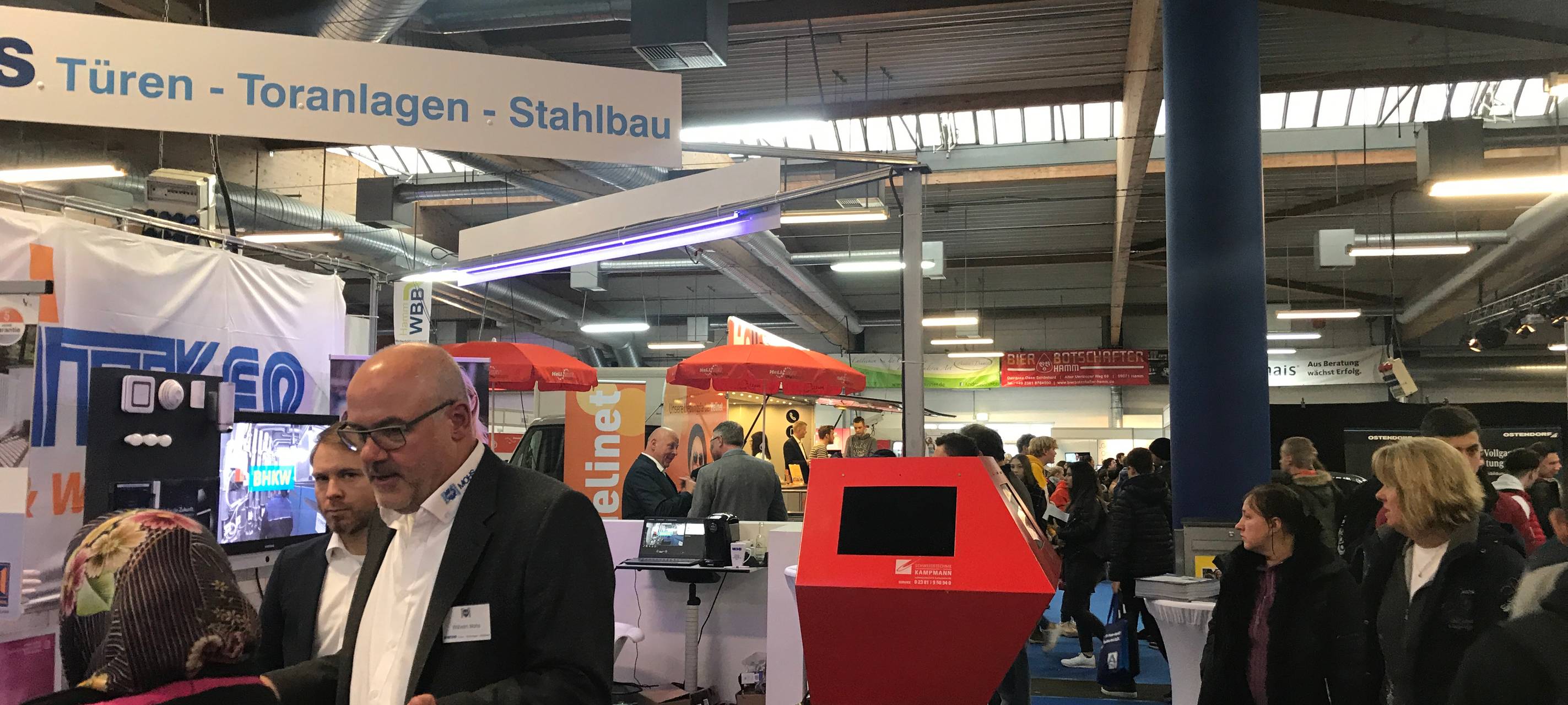 Bildungsmesse in den Zentralhallen und Gründerwoche