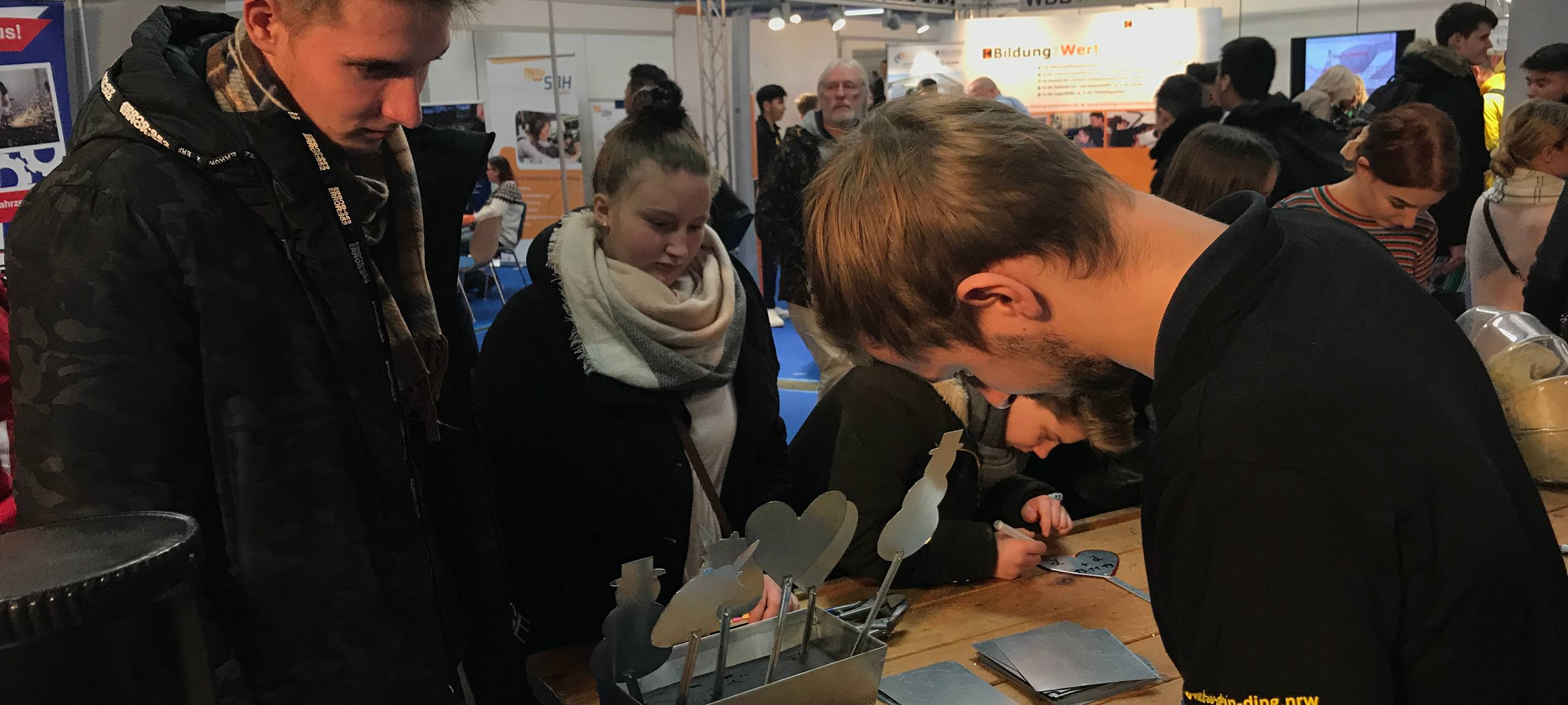 Bildungsmesse in den Zentralhallen und Gründerwoche