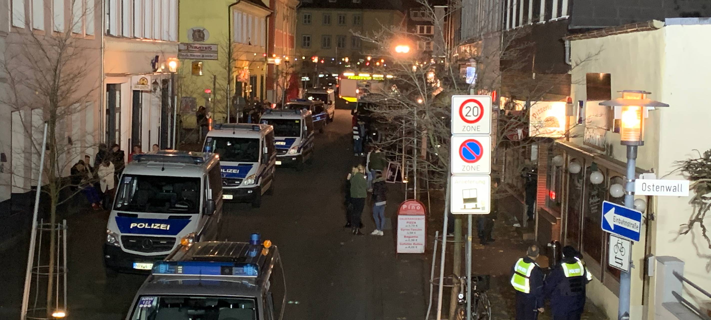 Kontrollen auf der Hammer Meile