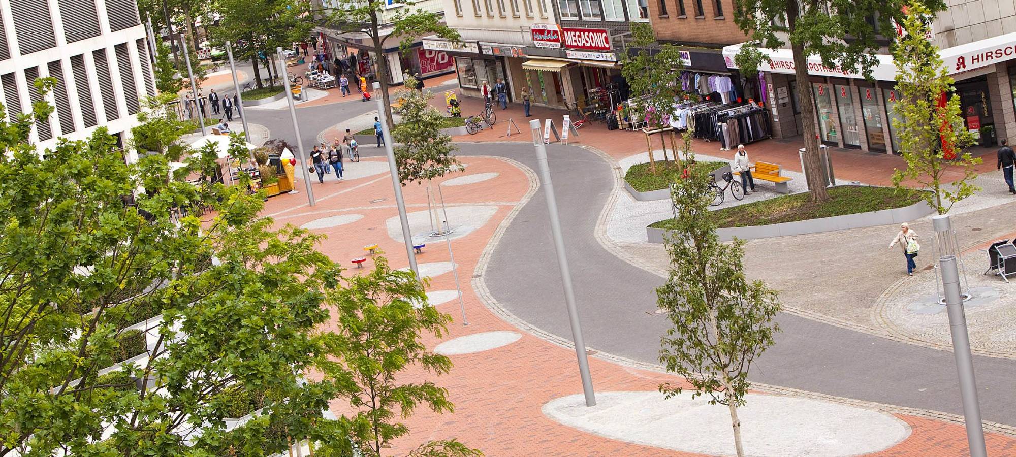 Einverstanden mit dem Bahnhofsquartier in Hamm?