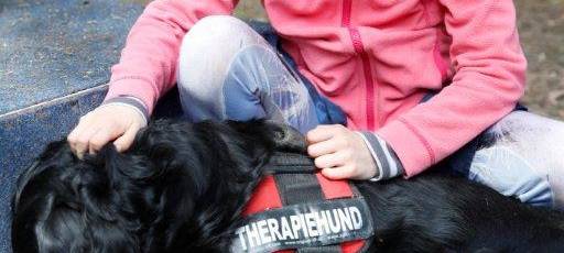 Spendenübergabe für tiergestützte Therapie