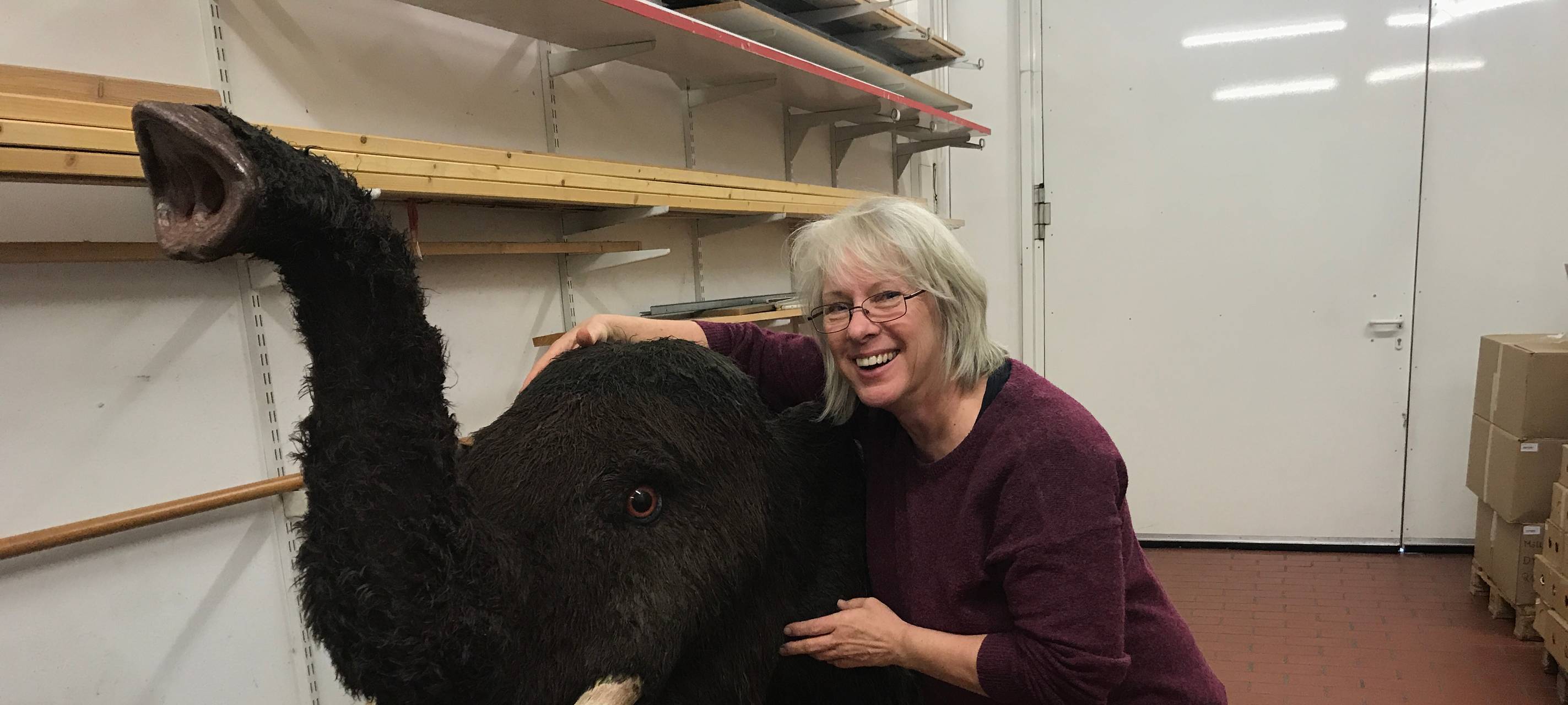 Mammut-Baby als Aushängeschild