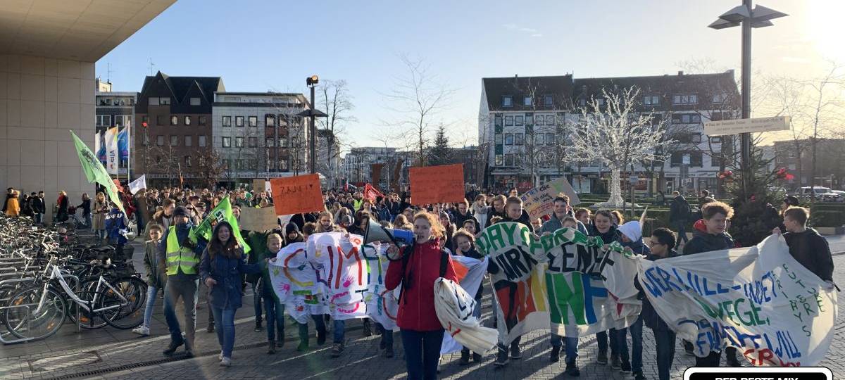 Fridays For Future Demo in der Innenstadt beendet