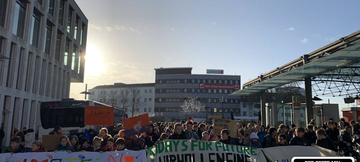 Fridays For Future Demo in der Innenstadt beendet