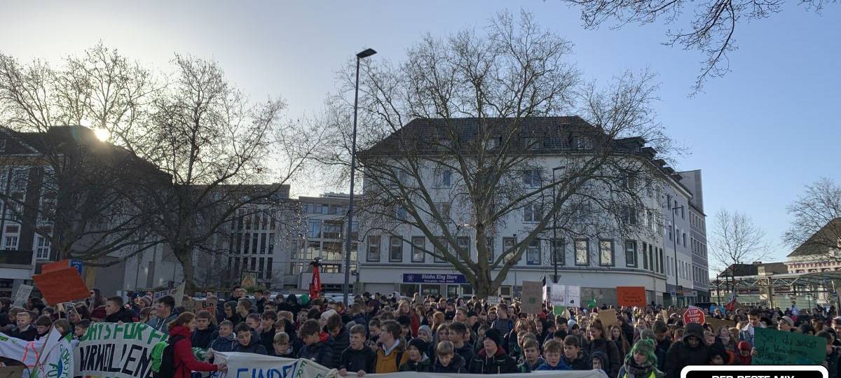 Fridays For Future Demo in der Innenstadt beendet