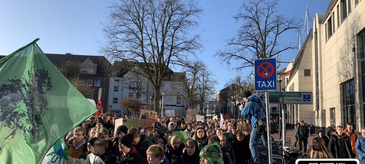 Fridays For Future Demo in der Innenstadt beendet