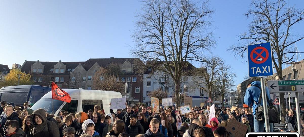 Fridays For Future Demo in der Innenstadt beendet