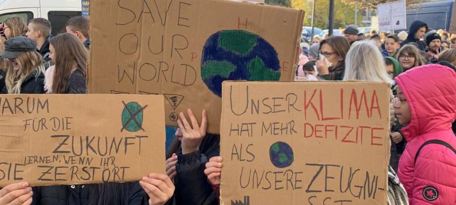 Fridays For Future Demo in der Innenstadt beendet