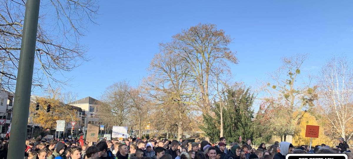 Fridays For Future Demo in der Innenstadt beendet