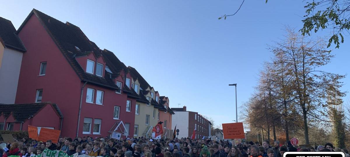 Fridays For Future Demo in der Innenstadt beendet