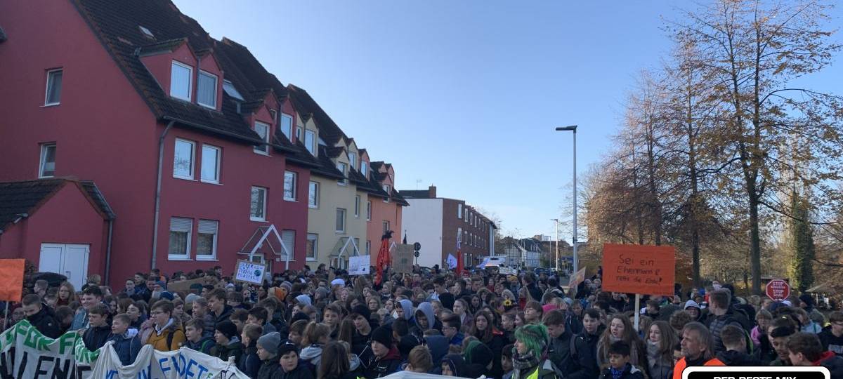 Fridays For Future Demo in der Innenstadt beendet