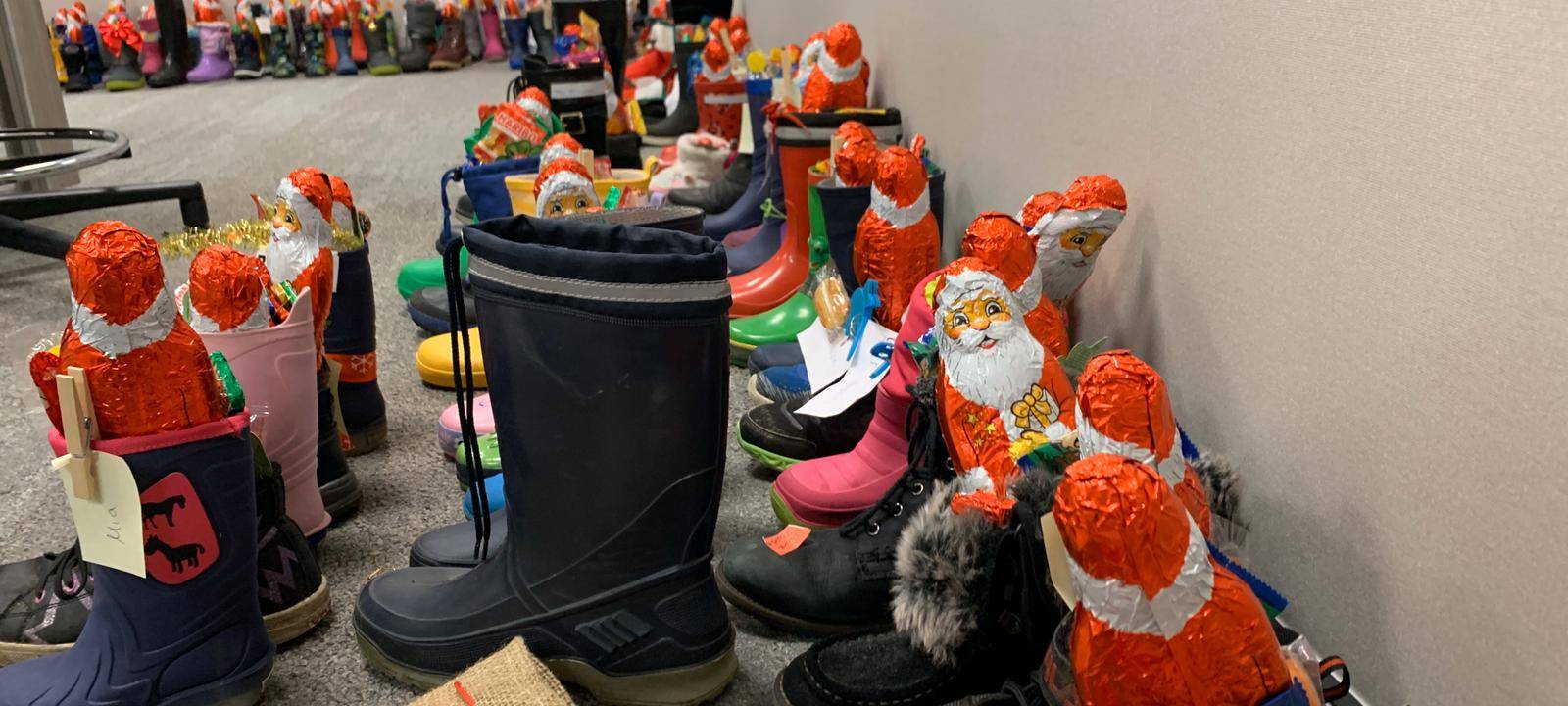 Der Nikolaus war bei der Lippewelle