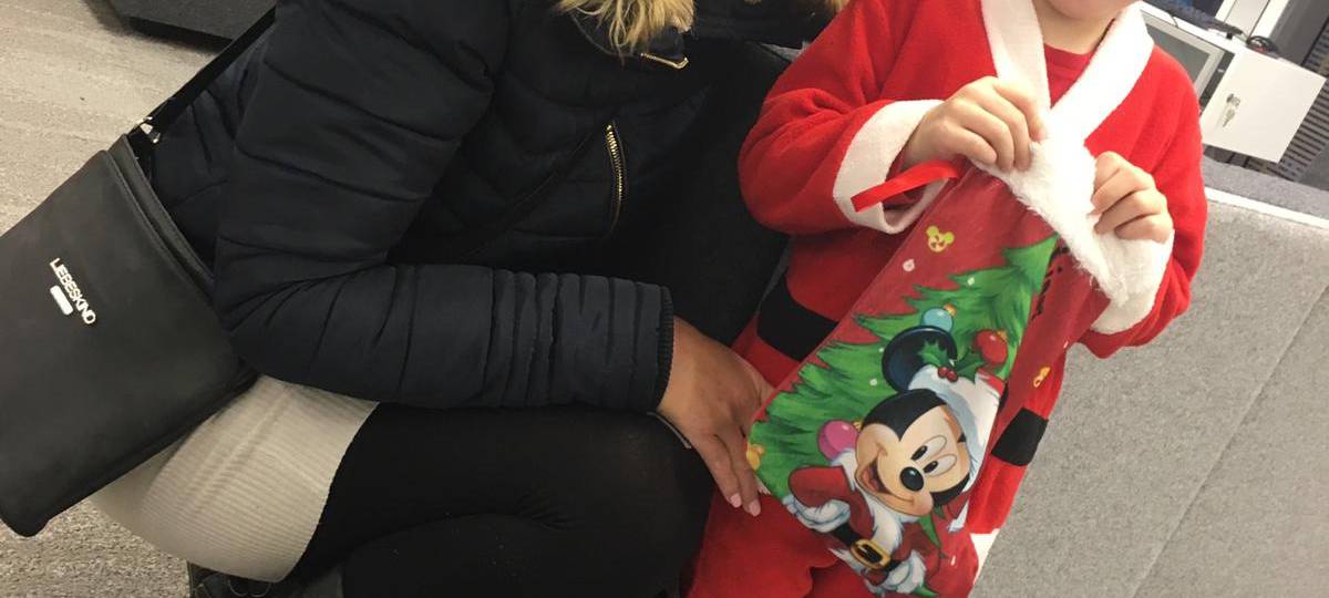 Der Nikolaus war bei der Lippewelle