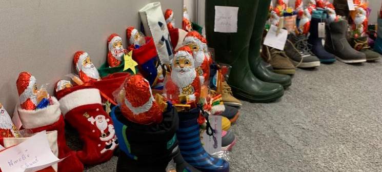 Der Nikolaus war bei der Lippewelle