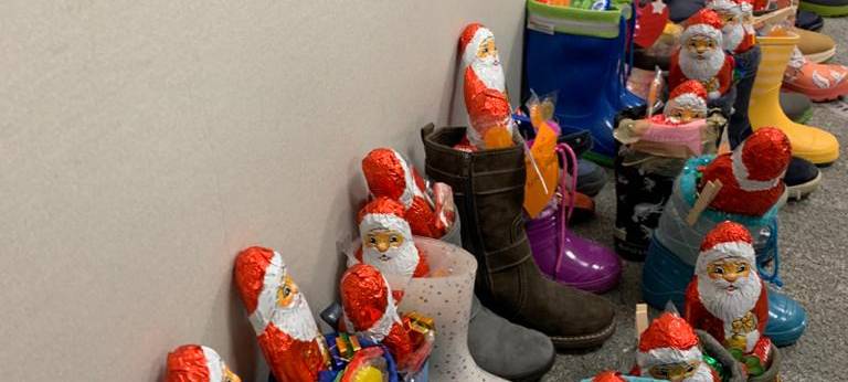 Der Nikolaus war bei der Lippewelle