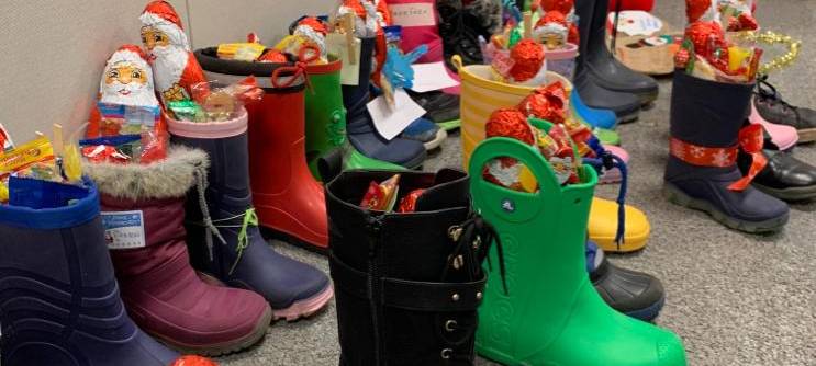 Der Nikolaus war bei der Lippewelle