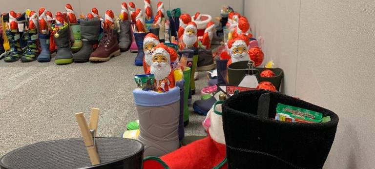 Der Nikolaus war bei der Lippewelle