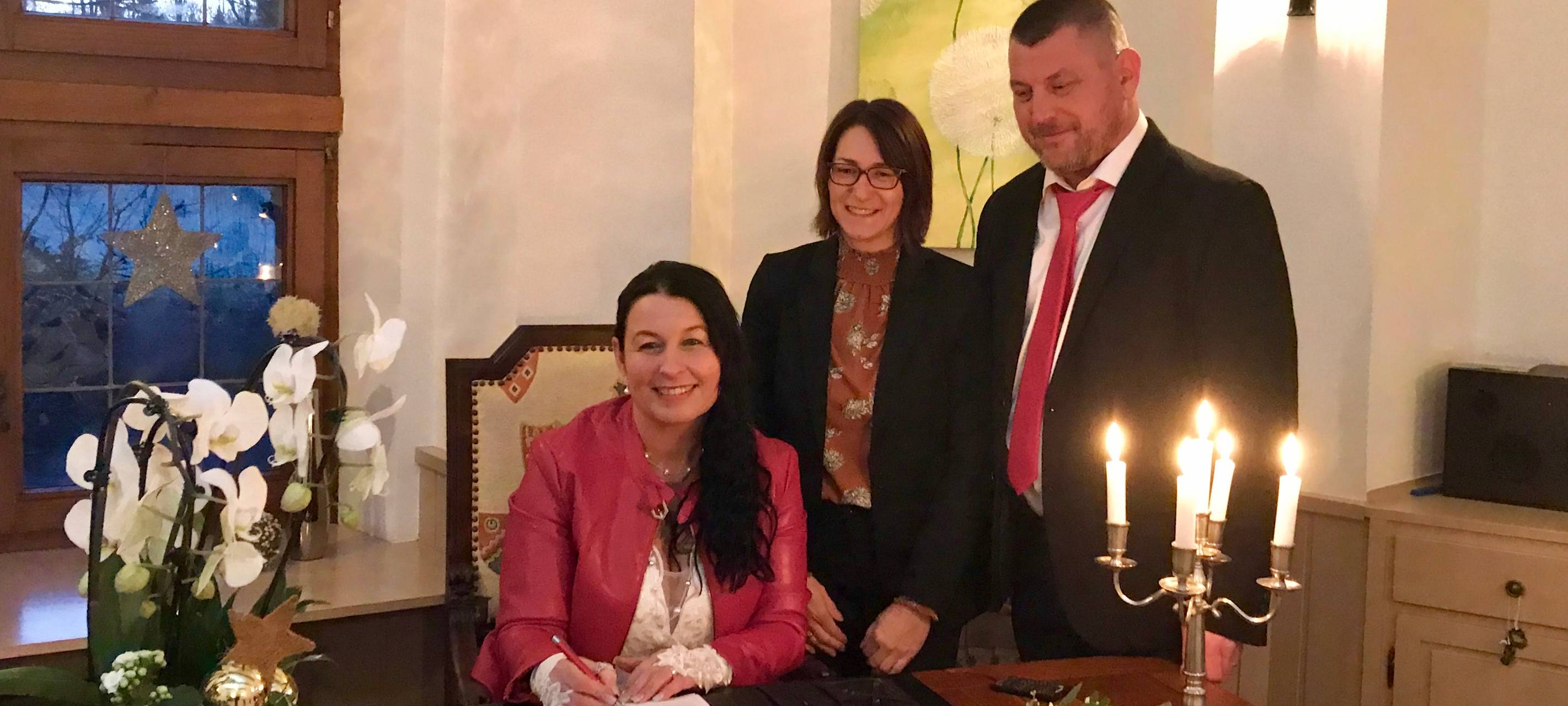 Heiraten zum Jahreswechsel